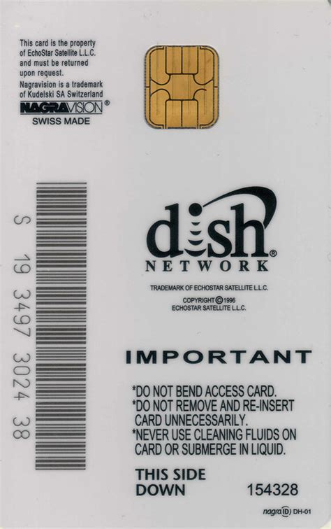 dish insert smart card|satellite tv smart card.